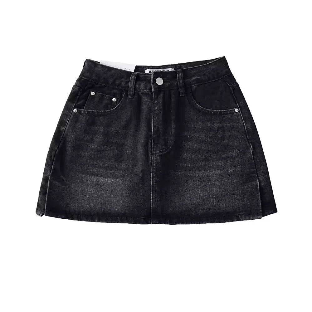 Jean Mini Skirts