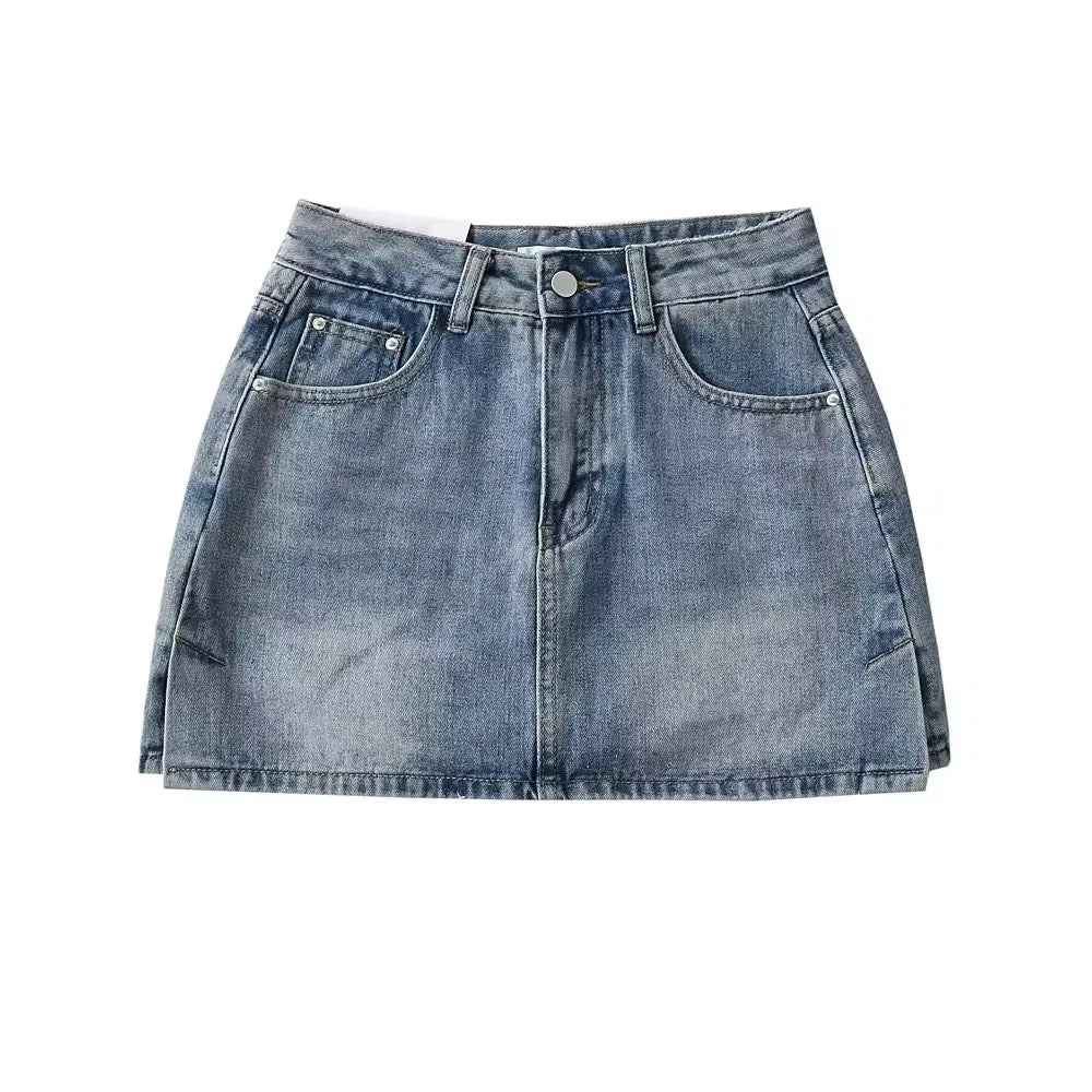 Jean Mini Skirts