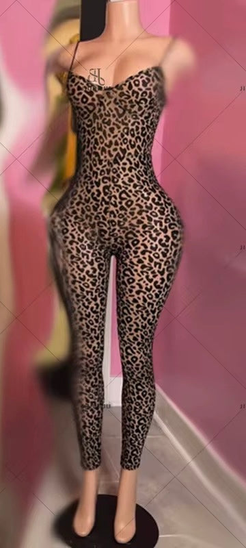 Cheetah jumpsuit